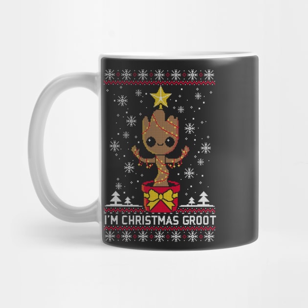 Christmas groot ugly sweater by NemiMakeit